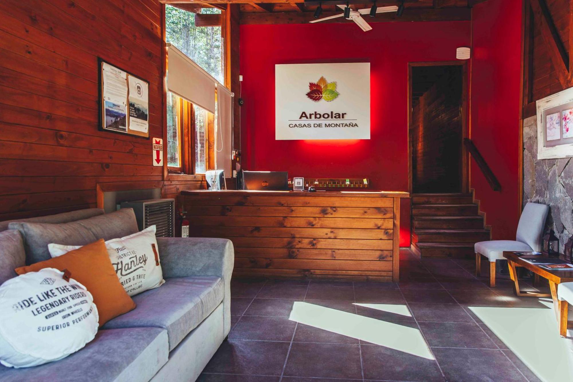 Aparthotel Arbolar, Casas De Montana- Piscina Climatizada à Villa La Angostura Extérieur photo